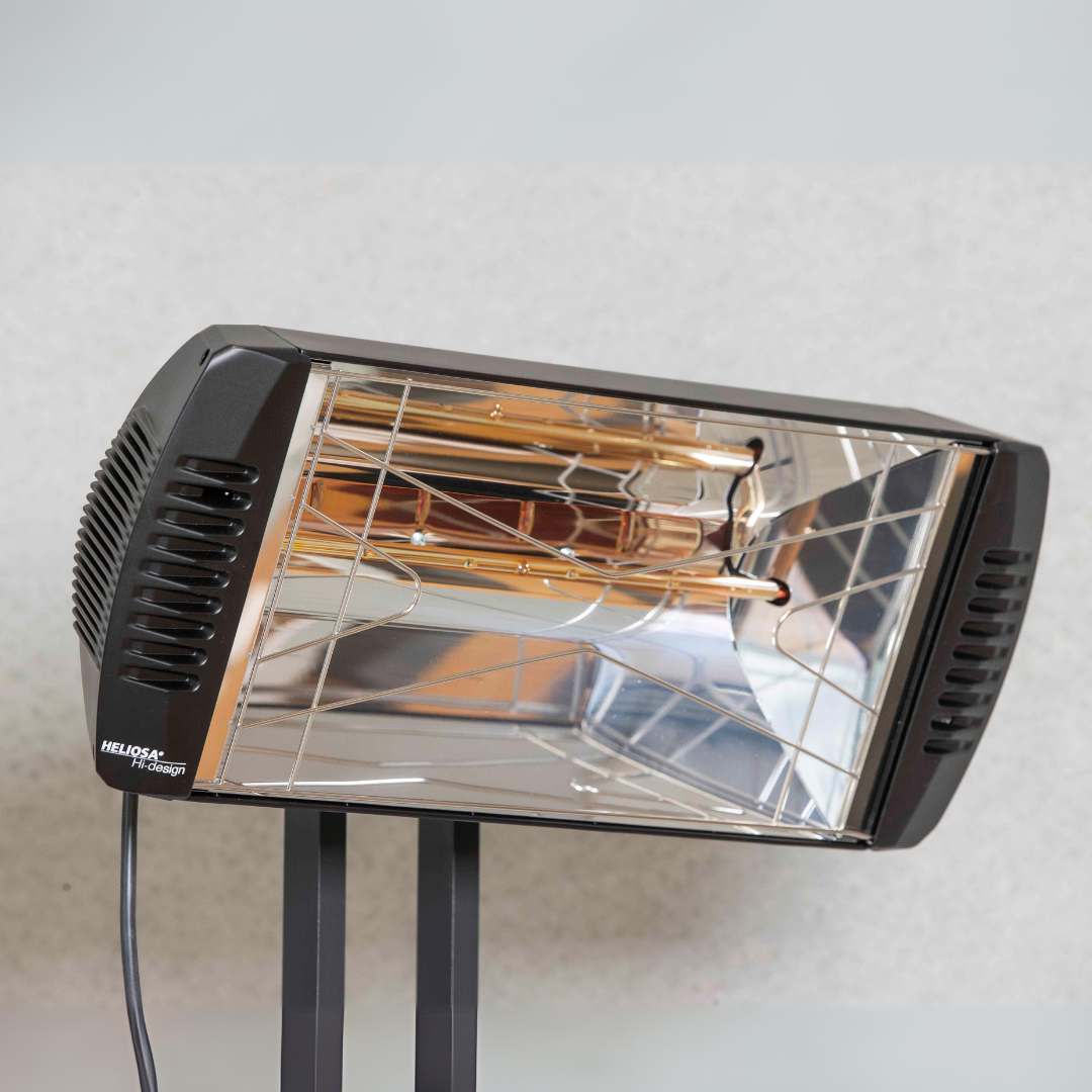 Heliosa 66 anthracite, Lampe rouge 2000W (3m) 