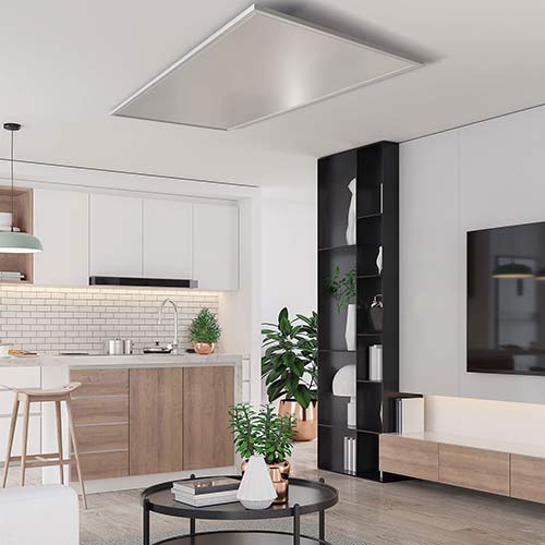 HTS 600 Watt white alu panel