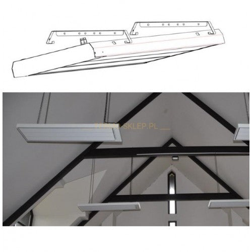 ECOSUN HEATSTRIP 600W White 